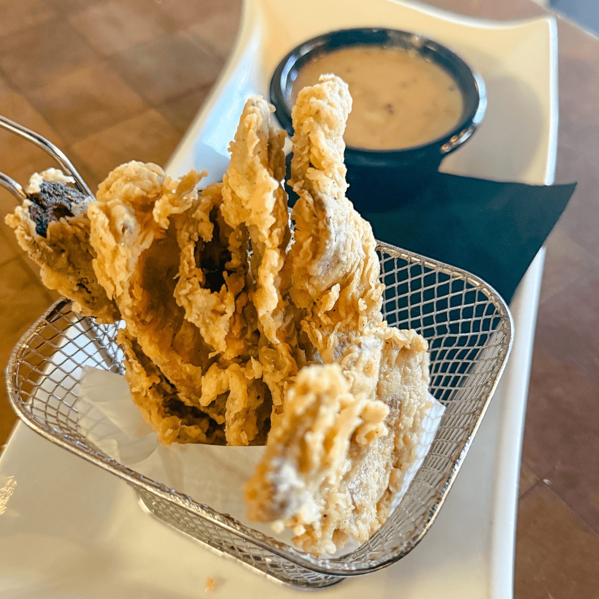 Chicken Fried Bacon.