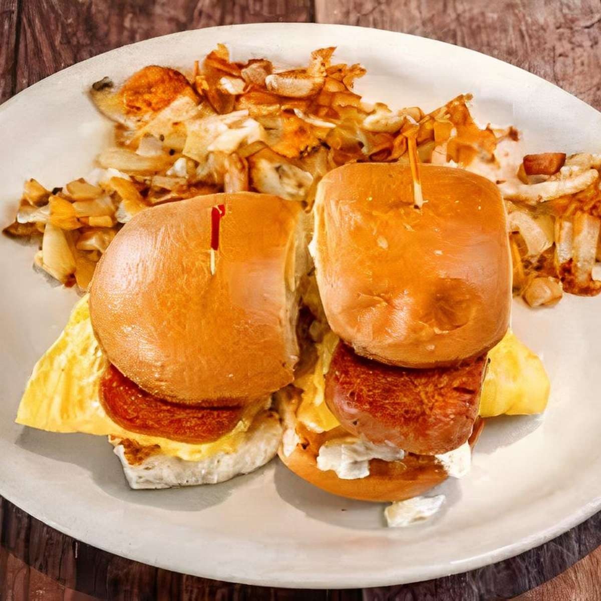 Smoked Spam Sliders.