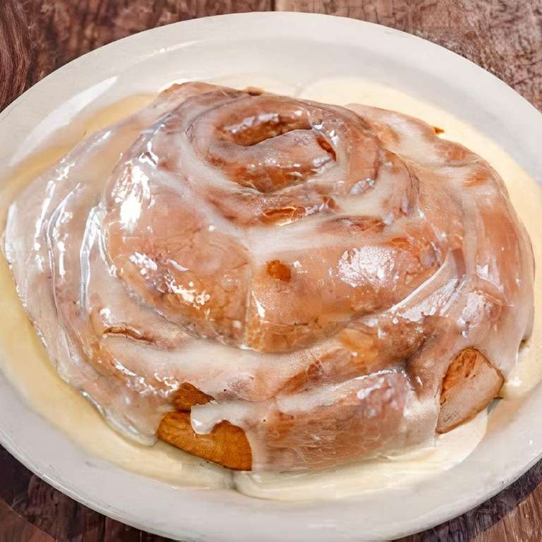Indulge in our cinnamon roll
