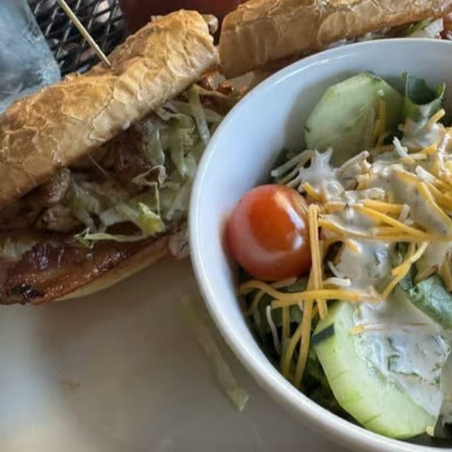 Chicken Bacon Ranch Sandwich.