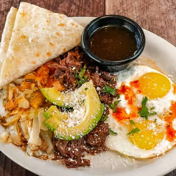 Barbacoa Platter.